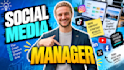 be your social media marketing manager and content creator