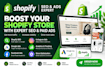 create a professional shopify dropshipping store