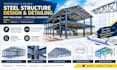steel structure design and detailing, roof truss design, structural engineering