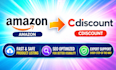 manage cdiscount store product listing amazon to cdiscount marketplace website