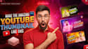 design high converting viral youtube thumbnails fast