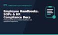 write your employee handbook sops HR compliance documents