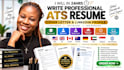 write, edit, optimize ats resume, cover letter and linkedin profile optimization