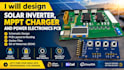 design solar inverter mppt charger and power electronics pcb