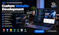 do website development as a full stack web developer