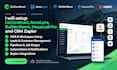 setup coconstruct, acculynx, builderstorm, housecall pro and CRM zapier