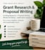 research grants and write compelling grant proposals