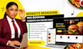 design wix website redesign wix booking restaurant website for online ordering
