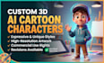 create custom ai cartoon characters and images
