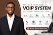 deploy voip system, 3cx, asterisk, freepbx, vital and fusion
