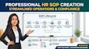 create professional HR sops and process documentation