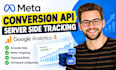 setup meta facebook pixel conversion API server side tracking google analytics 4