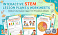 develop engaging stem  children curriculum lesson plans and worksheets