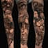create dark tattoo art