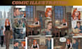 do comic book illustration comic art, graphic novel comic strip nsfw comic