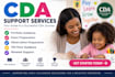 help with cda portfolio, cda e xam preparation, and observation support