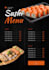 design a professional restaurant menu in canvas