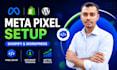 set up and fix meta pixel tracking shopify and wordpress
