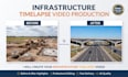 create a stunning infrastructure construction timelapse video