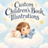 draw custom children book illustrations