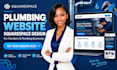 design a squarespace plumbing website with booking and quote forms