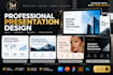 design data visualization carosels industry report beauty service b2b sales deck