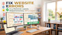 fix website errors, bugs, layout, responsive and wordpress issues