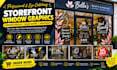 design storefront window graphics, window decals and shopfront signage