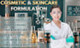 do professional cosmetic formulation and skincare formulation