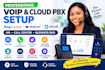 setup ringcentral dialpad aircall voip cloud pbx IVR call center