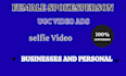 create authentic ugc videos and spokesperson video ads