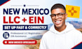 register your US llc in new mexico and get your ein