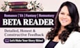 beta read your dark romance and romantasy novel