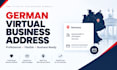 provide a professional germany virtual business address