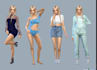 do sim4 oc sims  hairstyles digital illustration cc