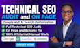 do technical SEO audit and on page optimization for google and ai search rank