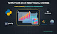 create python data visualizations and interactive dashboards