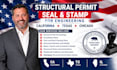 prepare structural permit seal x stampfor engineering california texas chicago