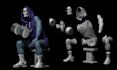 3d model toys action figures character design and custom 3d mask