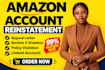 amazon account reinstatement amazon suspension plan action