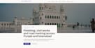 create a full stack website with aesthetic scroll animations