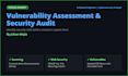 do a vulnerability scan and security audit on your website