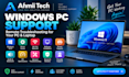 troubleshoot and fix windows PC and laptop problems