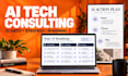 provide ai consulting with tool selection and an implementation roadmap