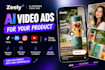 create ai video ads, ai commercial ads and zeely ai campaigns using zeely ai