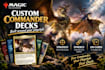 build your custom mtg edh commander deck