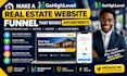 make a gohighlevel real estate website funnel that books appointments