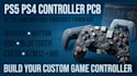 design ps5 ps4 controller pcb, retro gamepad pcb and embedded firmware