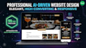 design a high converting website prototype using wordpress or ai