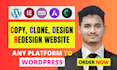 build copy clone wordpress website design elementor pro ecommerce crocoblock